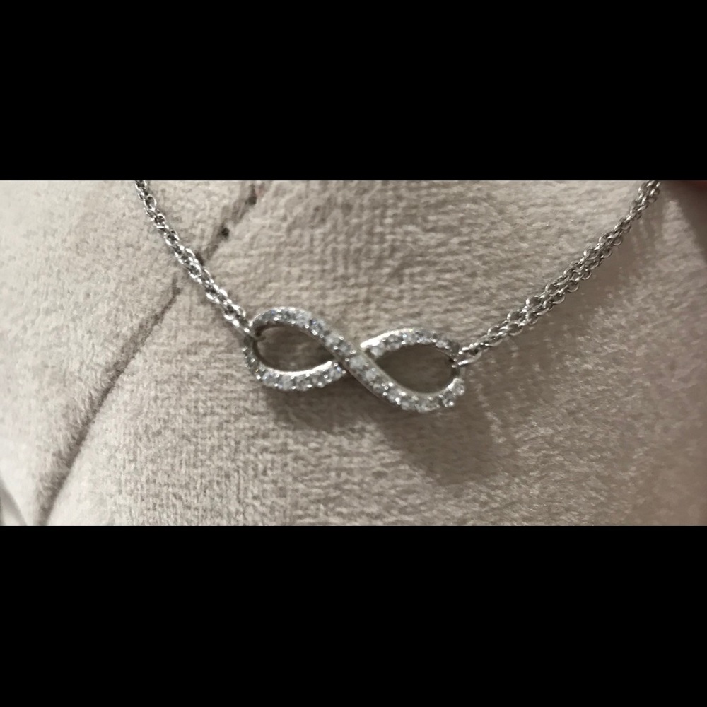 Euc Silver (925) “Infinity” Bracelet - image 2